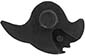 Tumbler,
wax cast steel, drilled and tempered,
for L&R RPL-01 Maslin lock, RPL-02 Hawken lock, RPL-04 Tennessee